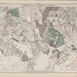 Stanford’s 1862 old map of Norwood and Sydenham – Sheet 23