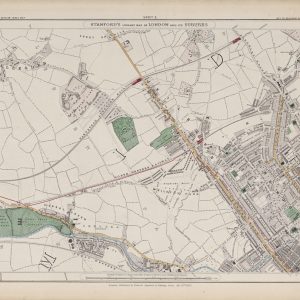 Stanford’s 1862 old map of Kilburn, Willesden and Kensal Green – Sheet 5